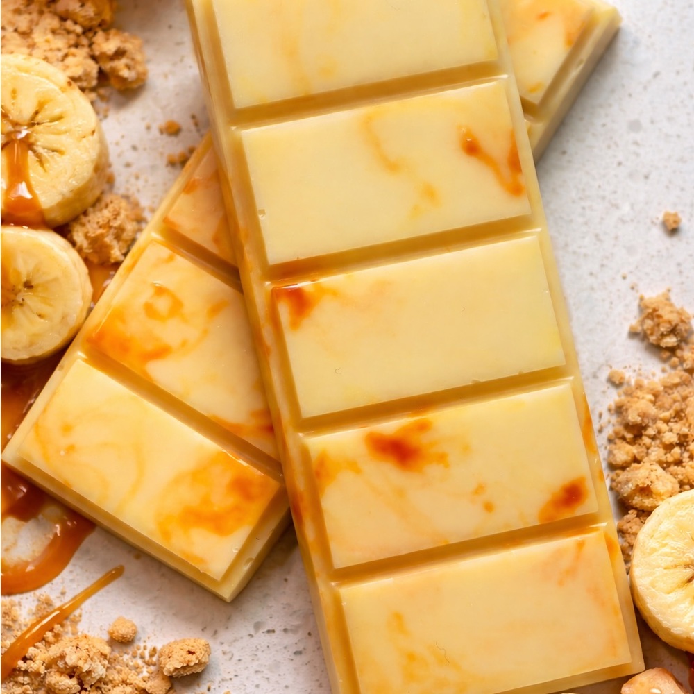 Handmade Soy Wax Melts | Banoffee Scent | Cozy Dessert Aroma